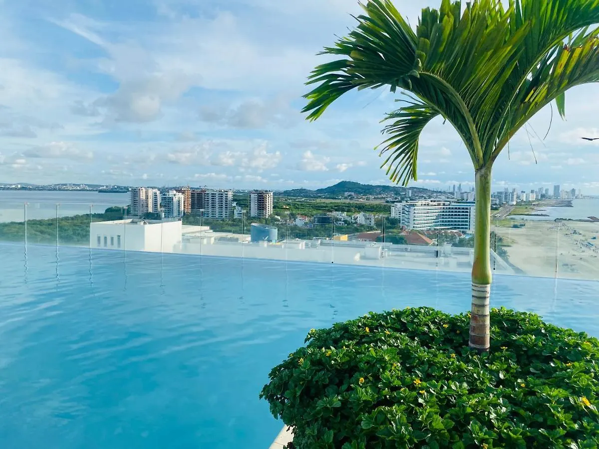 ¡Amazing Beach Duplex! Infinity Pool / Rooftop Cartagena 0*,