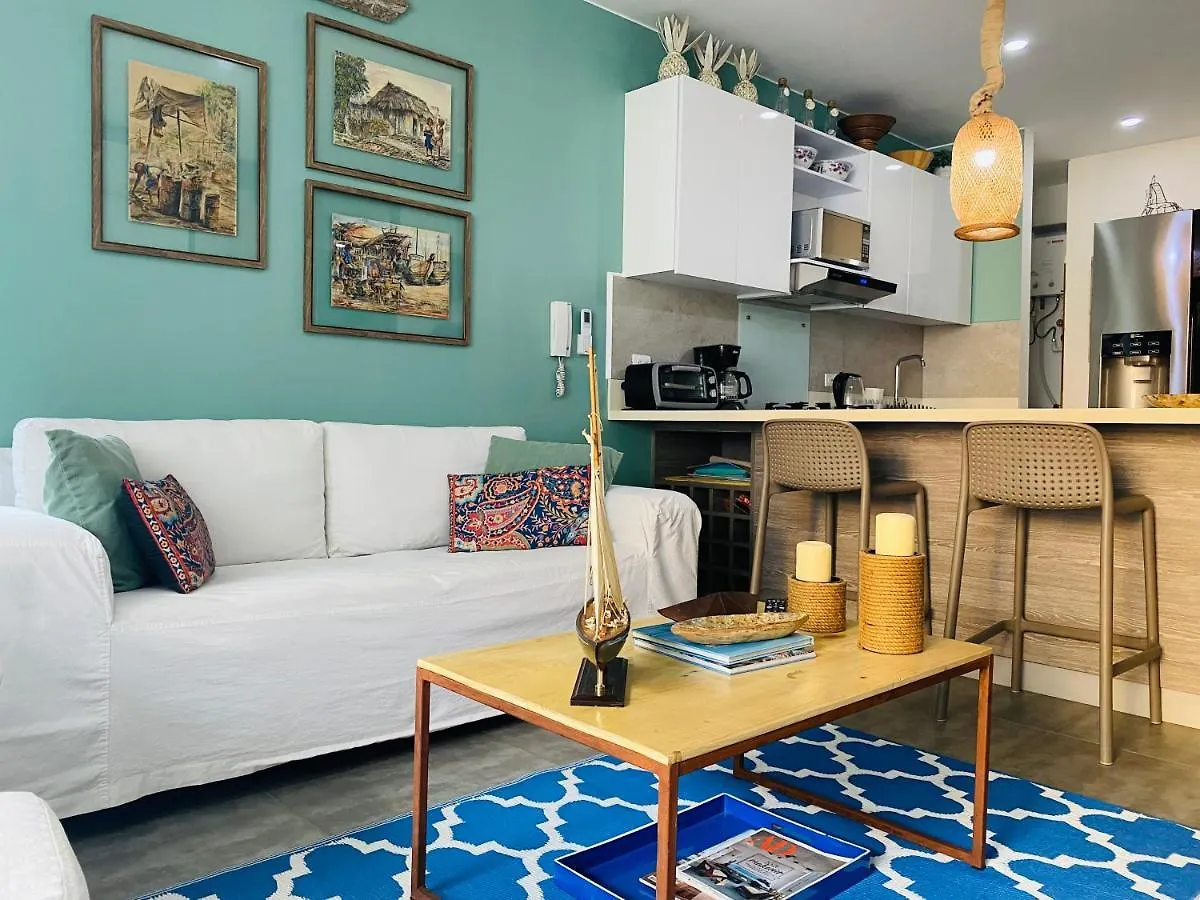 ¡Amazing Beach Duplex! Infinity Pool / Rooftop Cartagena Apartment