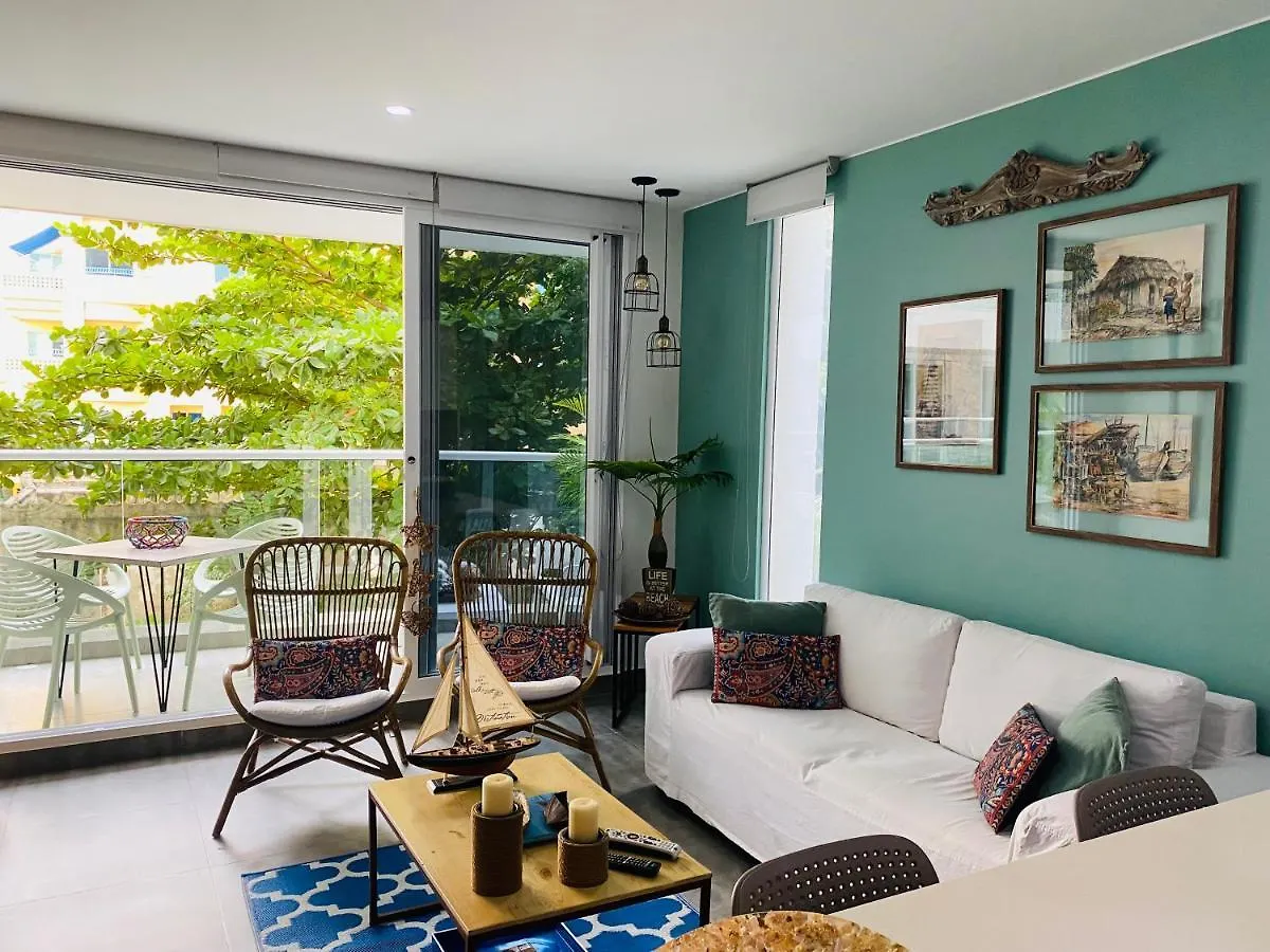 Apartment ¡Amazing Beach Duplex! Infinity Pool / Rooftop Cartagena